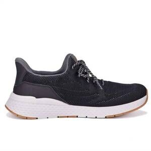NEW DREW men echo arch support comfort sneaker in black mesh combo
